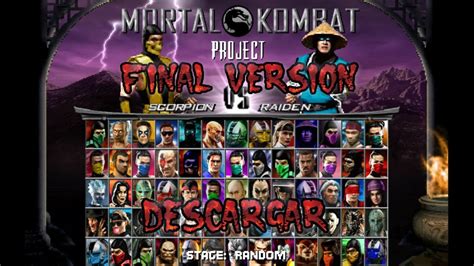 mortal kombat m.u.g.e.n